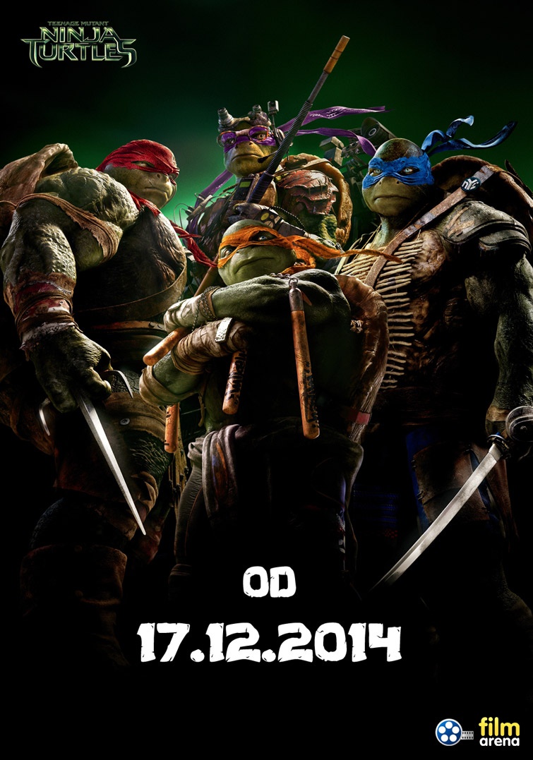 �ELVY NINJA / Teenage Mutant Ninja Turtles 2014 na DVD, Blu-ray, Blu-ray 3D + 2D a limitovan� edice se SteelBookem 3D + 2D