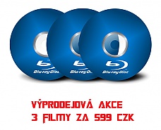 Blu-ray V�PRODEJOV� AKCE 3BD za 599K�!