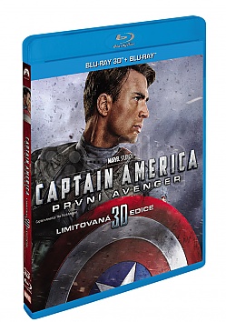 CAPTAIN AMERICA: První Avenger 3D + 2D (2BD)