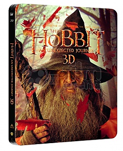 HOBIT: Neočekávaná cesta 3D + 2D Steelbook™ Limitovaná sběratelská edice + DÁREK fólie na SteelBook™