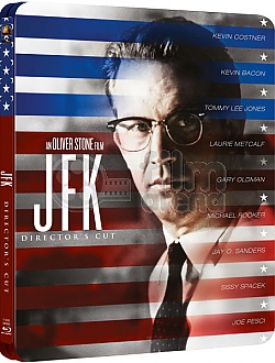 JFK Steelbook™ Prodloužená režisérská verze Limitovaná sběratelská edice + DÁREK fólie na SteelBook™