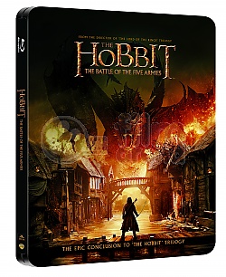 HOBIT: Bitva p�ti arm�d Steelbook&trade; Limitovan� sb�ratelsk� edice + D�REK f�lie na SteelBook&trade;