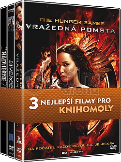 KOLEKCE PRO KNIHOMOLY (Hunger Games: Vra�edn� pomsta, Divergence, N�dhern� bytosti) Kolekce