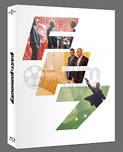 FAC #19 RYCHLE A ZBĚSILE 7 Dodge Edition FULLSLIP + LENTIKULÁRNÍ MAGNET Steelbook™ Limitovaná sběratelská edice - číslovaná + DÁREK fólie na SteelBook™