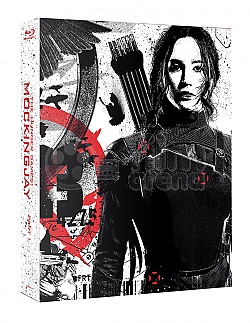 FAC #8 HUNGER GAMES: Síla vzdoru - 1. část FULLSLIP + LENTIKULÁRNÍ MAGNET Steelbook™ Limitovaná sběratelská edice - číslovaná + DÁREK fólie na SteelBook™