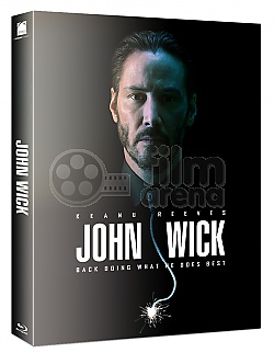 FAC #15 JOHN WICK DEVIL FULLSLIP EDITION + LENTIKUL�RN� MAGNET Steelbook&trade; Limitovan� sb�ratelsk� edice - ��slovan� + D�REK f�lie na SteelBook&trade;