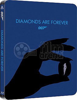 JAMES BOND 007 Sean Connery: DIAMANTY JSOU V��N� QSlip Steelbook&trade; Limitovan� sb�ratelsk� edice + D�REK f�lie na SteelBook&trade;