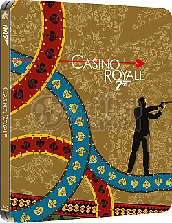 JAMES BOND 007 Daniel Craig: CASINO ROYALE QSlip Steelbook&trade; Limitovan� sb�ratelsk� edice + D�REK f�lie na SteelBook&trade;