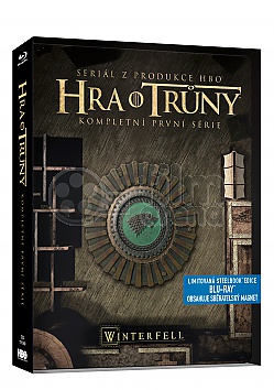HRA O TRŮNY - 1. série Steelbook™ Kolekce Limitovaná edice Dárková sada + DÁREK fólie na SteelBook™