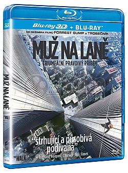 Muž na laně 3D + 2D