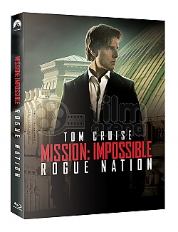 FAC #25 MISSION: IMPOSSIBLE 5 - N�rod gr�zl� EDITION #2 FULLSLIP + LENTIKUL�RN� MAGNET Steelbook&trade; Limitovan� sb�ratelsk� edice - ��slovan� + D�REK f�lie na SteelBook&trade;