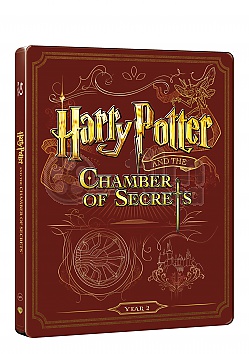 HARRY POTTER A TAJEMNÁ KOMNATA Steelbook™ Limitovaná sběratelská edice + DÁREK fólie na SteelBook™