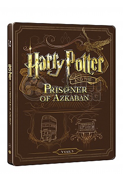 HARRY POTTER A V�ZE� Z AZKABANU Steelbook&trade; Limitovan� sb�ratelsk� edice + D�REK f�lie na SteelBook&trade;