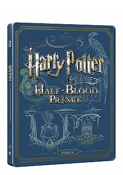 HARRY POTTER A PRINC DVOJÍ KRVE Steelbook™ Limitovaná sběratelská edice + DÁREK fólie na SteelBook™