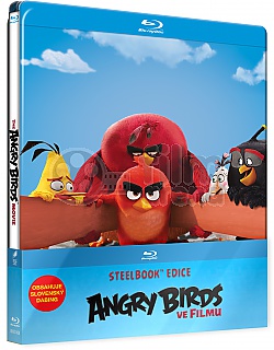 ANGRY BIRDS VE FILMU 3D + 2D Steelbook&trade; Limitovan� sb�ratelsk� edice + D�REK f�lie na SteelBook&trade;