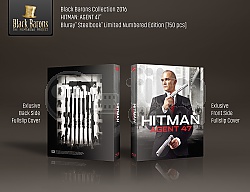BLACK BARONS #3 HITMAN: Agent 47 FullSlip + Booklet + Comics + Sběratelské karty Steelbook™ Limitovaná sběratelská edice - číslovaná
