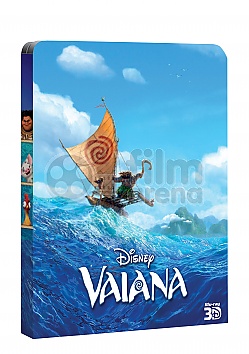 ODV��N� VAIANA: Legenda o konci sv�ta 3D + 2D Steelbook&trade; Limitovan� sb�ratelsk� edice + D�REK f�lie na SteelBook&trade;