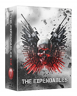 FAC #60 THE EXPENDABLES 1 + 2 EDITION #3 HARDBOX FULLSLIP (Double Pack E1 + E2) Steelbook&trade; Limitovan� sb�ratelsk� edice - ��slovan�