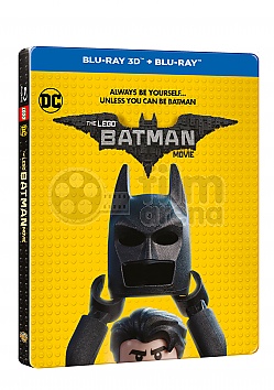 LEGO BATMAN FILM 3D + 2D Steelbook&trade; Limitovan� sb�ratelsk� edice + D�REK f�lie na SteelBook&trade;