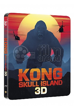 KONG: OSTROV LEBEK 3D + 2D Steelbook&trade; Limitovan� sb�ratelsk� edice + D�REK f�lie na SteelBook&trade;
