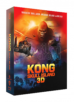 FAC #147 KONG: OSTROV LEBEK DOUBLE 3D LENTICULAR XL + Lentikul�rn� Magnet 3D + 2D Steelbook&trade; Limitovan� sb�ratelsk� edice - ��slovan�