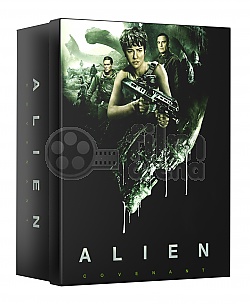FAC #85 VETŘELEC: Covenant MANIACS Collector's BOX (obsahuje edice E1 + E2 + E3 + E5) EDITION 4 Steelbook™ Limitovaná sběratelská edice - číslovaná