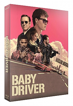FAC #88 BABY DRIVER FullSlip XL + Lenticular Magnet 4K Ultra HD Steelbook™ Limitovaná sběratelská edice - číslovaná + CD Soundtrack