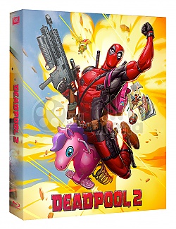 FAC #107 DEADPOOL 2 Lenticular 3D FullSlip EDITION #2 WEA EXCLUSIVE Steelbook&trade; Limitovan� sb�ratelsk� edice - ��slovan�