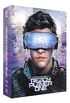 FAC #109 READY PLAYER ONE: HRA ZA��N� Lenticular 3D FullSlip XL Steelbook&trade; Limitovan� sb�ratelsk� edice - ��slovan� + D�REK f�lie na SteelBook&trade;