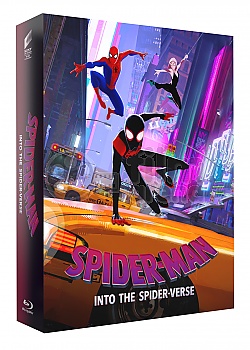 FAC #116 SPIDER-MAN: PARALELN� SV�TY FullSlip XL + RESIN MAGNET Version #4 3D + 2D Steelbook&trade; Limitovan� sb�ratelsk� edice - ��slovan� + D�REK f�lie na SteelBook&trade;