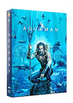 FAC #121 AQUAMAN Lenticular 3D FullSlip EDITION #2 Steelbook&trade; Limitovan� sb�ratelsk� edice - ��slovan�
