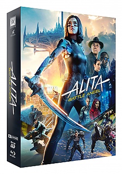 BLACK BARONS #21 ALITA: BOJOV� AND�L Double 3D Lenticular FullSlip XL EDITION #2 3D + 2D Steelbook&trade; Limitovan� sb�ratelsk� edice - ��slovan�