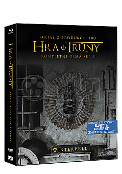 HRA O TRŮNY - 8. série Steelbook™ Kolekce Limitovaná sběratelská edice + DÁREK fólie na SteelBook™