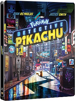 FAC *** POK�MON: Detektiv Pikachu FULLSLIP XL + LENTICULAR 3D MAGNET Steelbook&trade; Limitovan� sb�ratelsk� edice - ��slovan�