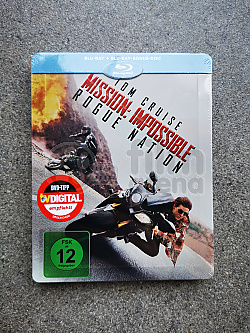 MISSION: IMPOSSIBLE 5 - N�rod gr�zl� Steelbook&trade; + D�REK f�lie na SteelBook&trade;