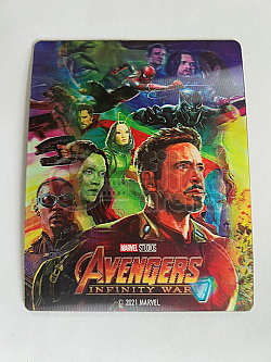 AVENGERS: INFINITY WAR - Lentikul�rn� 3D magnet