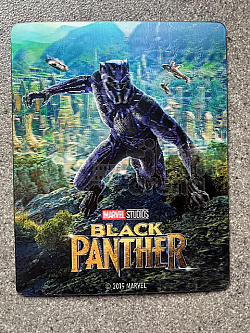 BLACK PANTHER - Lentikul�rn� 3D magnet