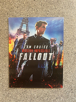 MISSION: IMPOSSIBLE - Fallout - Lentikul�rn� 3D samolepka A