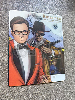 KINGSMAN: Zlat� kruh - Lentikul�rn� 3D magnet